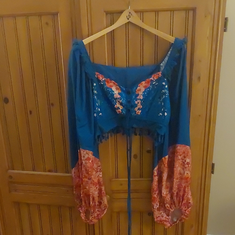 Embellished Bollaro Top